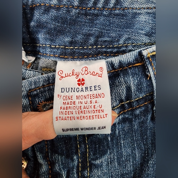 Lucky Brand Denim - Lucky Brand Dungarees by Gene Montesano, Supreme Wonder Jean, 12/31, GUC
